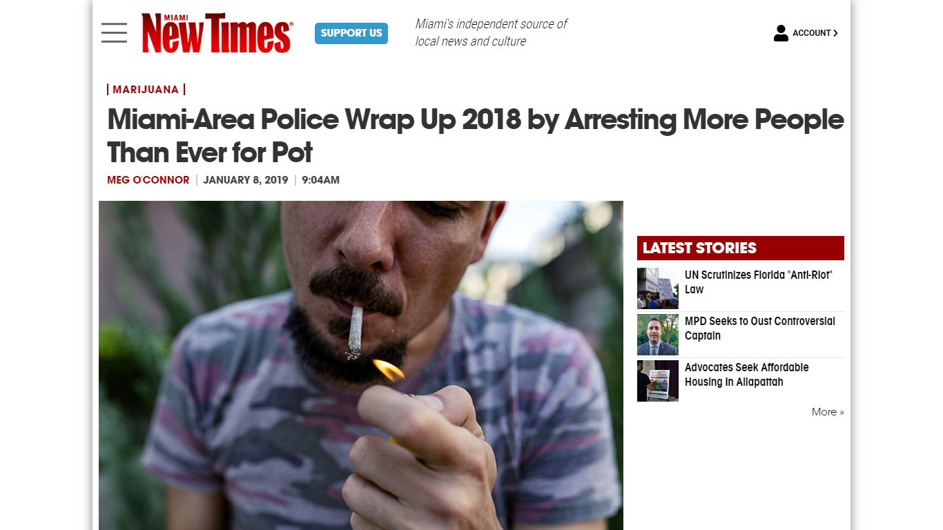Miami and Miami-Dade Police End 2018 by Arresting More People Than Ever ...